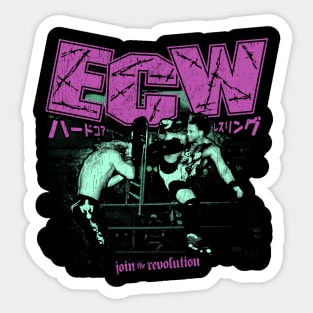 ECW design Sticker